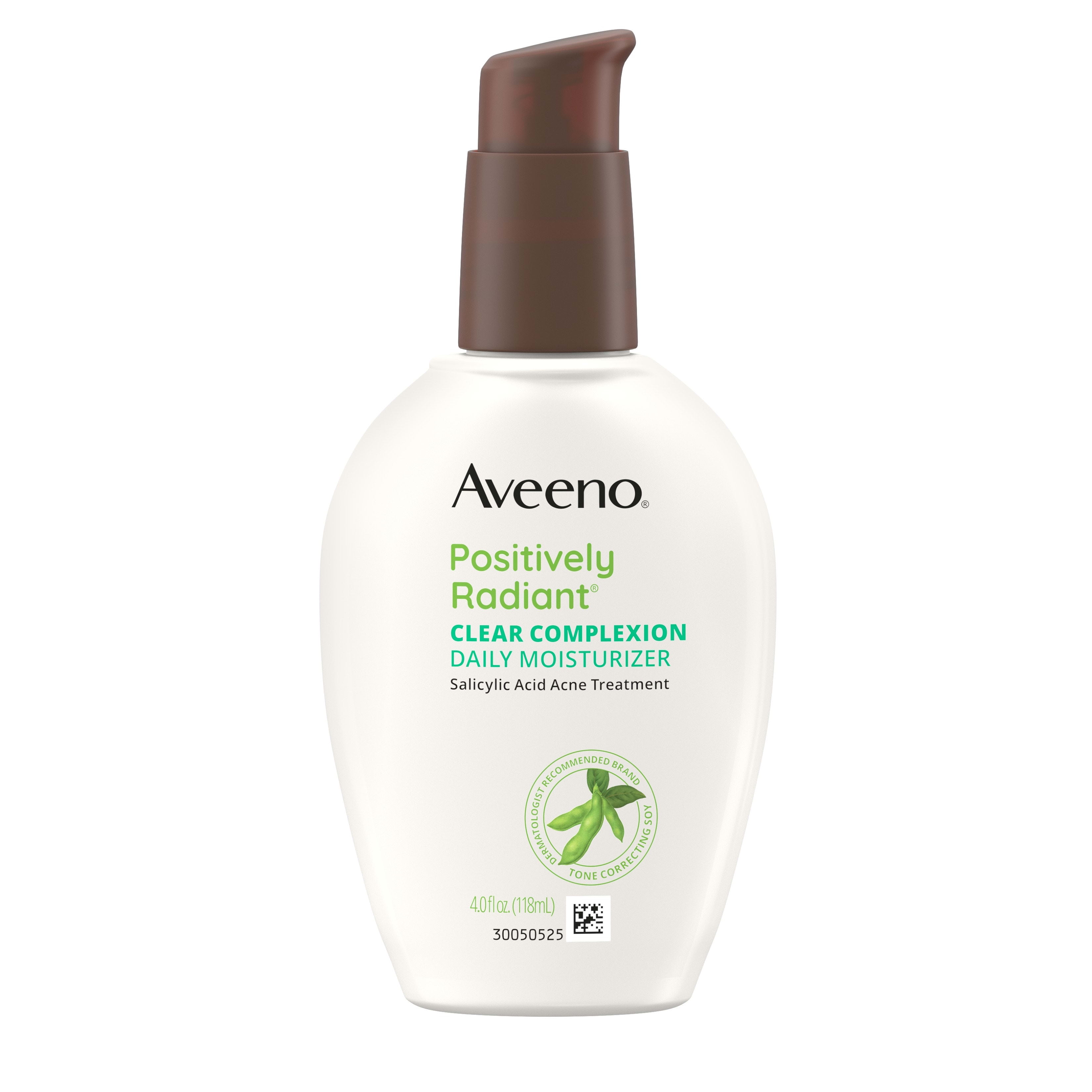 Aveeno Clear Complexion Acne-Fighting Daily Face Moisturizer with Soy, 4 fl oz