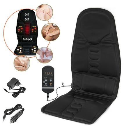 8 Mode 3 Intensity Car Chair Heat Full Body Infrared Massager Mat Pad Seat Cushion for Body Relief,Upper Lower Back, chair massage Hips, Lumbar Legs with Heat Therapy For Car Household (Best Mattress For Lower Back And Leg Pain)