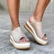 thumbnail image 1 of MKLEKYY Sandalias Ortopédicas para Mujer, Zapatillas Con Cuña, Clásicas, Informales, para Mujer, 1 of 4