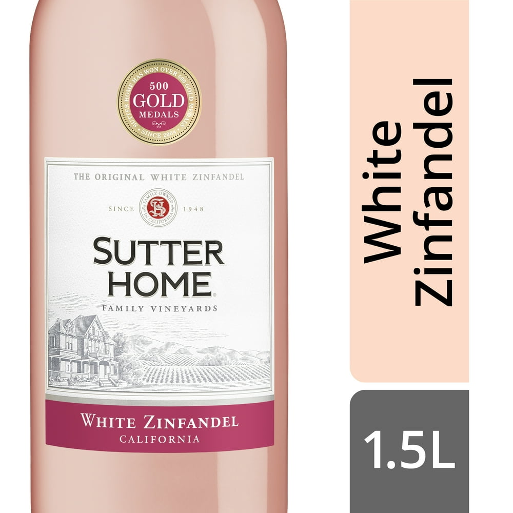 Sutter Home White Zinfandel Wine 1.5 LT