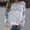Light Gray, variant on Womens Sweatshirt Loose Spring Crewneck Fashion Pullover Sweater Mama Print Long Sleeve Fall Y2K Basic Top