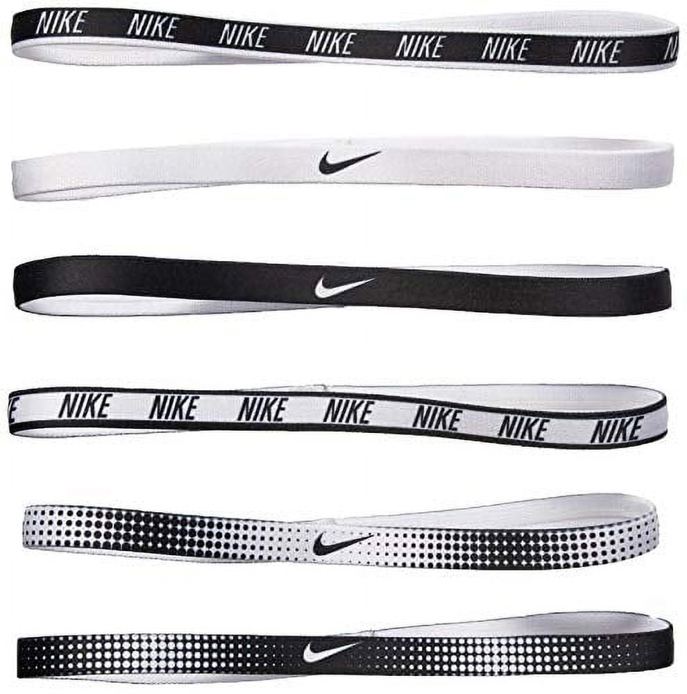 Nike Women\'s Printed Headbands -Black -Size Regular