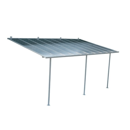 Outsunny Awning 10 X 18 Aluminum Framed Translucent Patio Cover
