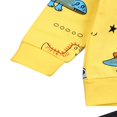 thumbnail image 4 of Baby Long Sleeve Trousers Dinosaur Elastic Waist Ribbed Closing Clothing Spring Fall Clothing 0-4 Years, 4 of 8