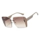 thumbnail image 2 of Gafas de sol para mujer, protección solar, montura ligera, gafas de sol cuadradas de moda marco marrón, 2 of 9