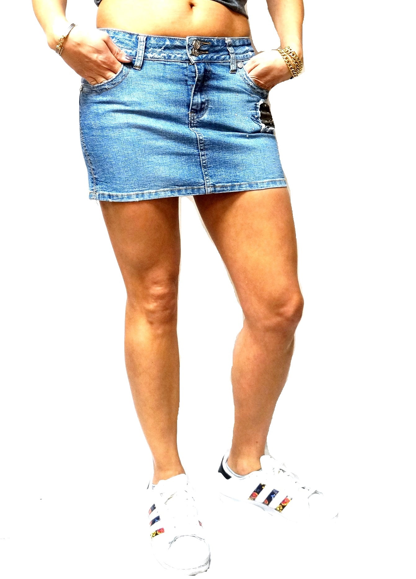 judy blue denim skirt