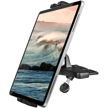 woleyi CD Slot Car Tablet Mount Full Rotation CD Player Car Tablet Phone Holder for iPad Pro 9.7, 11, 12.9 Air Mini 5 4 3 2, Samsung Galaxy Tabs, Switch, iPhone, More 4-13" Cell Phones and Tablets