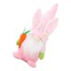 thumbnail image 1 of Matsuzay Decoraciones de Pascua Festival Prop Decoración de fiesta de primavera Diseño de escena Adorno de ambiente Sentado Conejo Gnomo Kits de decoración para fiestas Rosado, 1 of 6