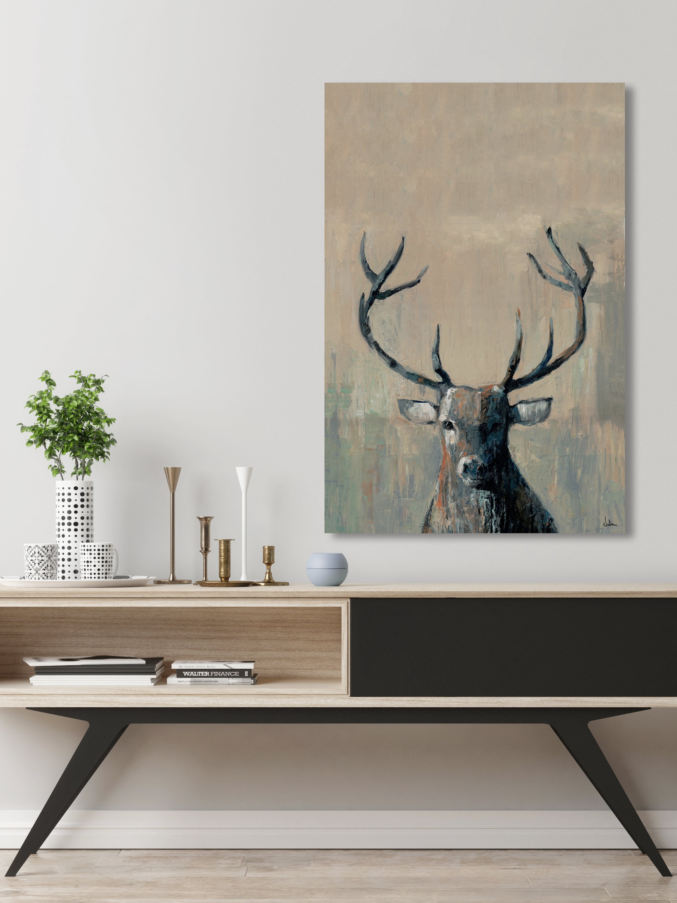 Marmont Hill What up Buck Canvas Wall Art