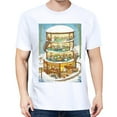thumbnail image 3 of Solid ColorRestaurant Oversize T-shirts For Women Basic Plus Tees Baggy t Shirts, 3 of 5
