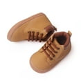 thumbnail image 3 of LNMQLPDBS Baby Boys Girls Shoes High Top Non-Slip Rubber Sole Sneakers Infant First Walking Toddler Crib Shoes Newborn Loafers Flats, 3 of 5