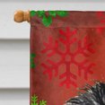 thumbnail image 3 of Carolines Treasures SS4718CHF Affenpinscher Rouge Vert Flocons de Neige Drapeau de Noël Toile Maison Taille, 3 of 4