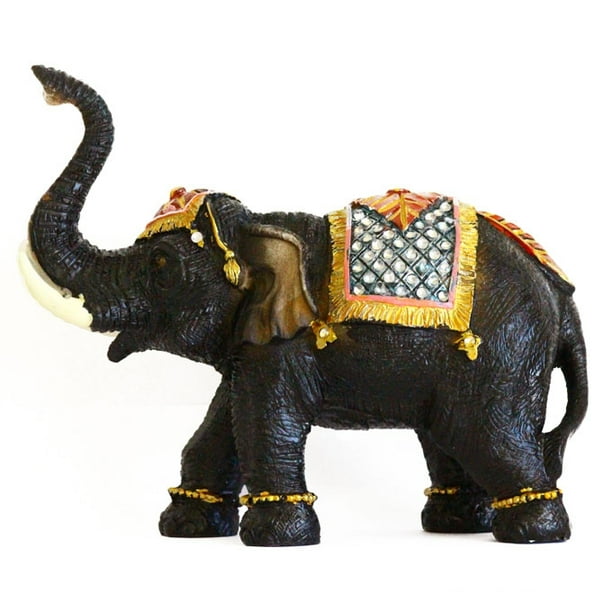 Black Elephant Statue