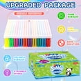 thumbnail image 4 of Bubble Wands ZIRSENG, 300 piezas en 10 colores, para fiestas infantiles, 4 of 8