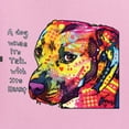 thumbnail image 5 of Wild Bobby Dean Russo A Dog Wags Its Tail With Its Heart Gratitude Pitbull Dog Lover Men Graphic Tee, Light Pink, 5X-Large, 5 of 5