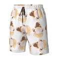 thumbnail image 4 of Sikiie Mignon Gnome Abeille Imprimé Shorts de Plage pour Hommes, Shorts à Séchage Rapide Haute Élasticité - avec Cordon et Poches Antidérapantes, Adaptés pour Plage, Sports, Vacances-Grand, 4 of 6