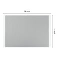 thumbnail image 4 of Unique Bargains Set of 6 Placemats for Kitchen Dining Table Decor Washable Gray, 4 of 7