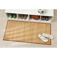 thumbnail image 2 of Formbu Bamboo Floor Mat Non-Skid, Large Water-Resistant Runner Rug for Bathroom, Kitchen, Entryway, Hallway, Office, Mudroom, Vanity, 24" x 48", Set of 2, Natural Wood, 2 of 5
