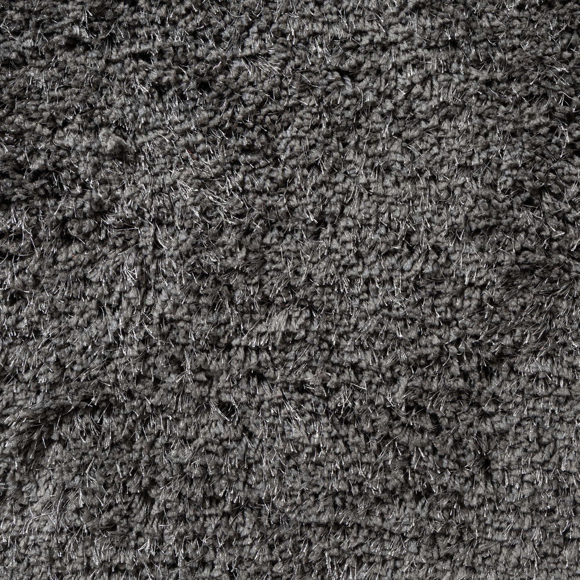 Ox Bay Onyx 7'6" x 9'6" Charcoal Shag Ultra-Plush Indoor Area Rug
