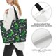 thumbnail image 3 of Fotbe Dinosaur and Bone Bolsa Tote Estética de Lona con Estampado para Mujer - Bolsa Reutilizable de Hombro Casual para Vacaciones, Compras, Trabajo y Gimnasio, 3 of 8