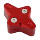 thumbnail image 4 of Placa ampliadora de pie de soporte lateral para motocicleta, almohadilla ampliadora de pie de soporte de aleación de aluminio para NMAX155 NMAX125 Rojo, 4 of 8