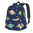 thumbnail image 1 of Disketp Planets and Stars Mochila Escolar de Gran Capacidad y Peso Ligero, Mochila de Viaje Ideal para Escuela, Trabajo y Uso Diario, Cómoda y con Estilo, 1 of 8
