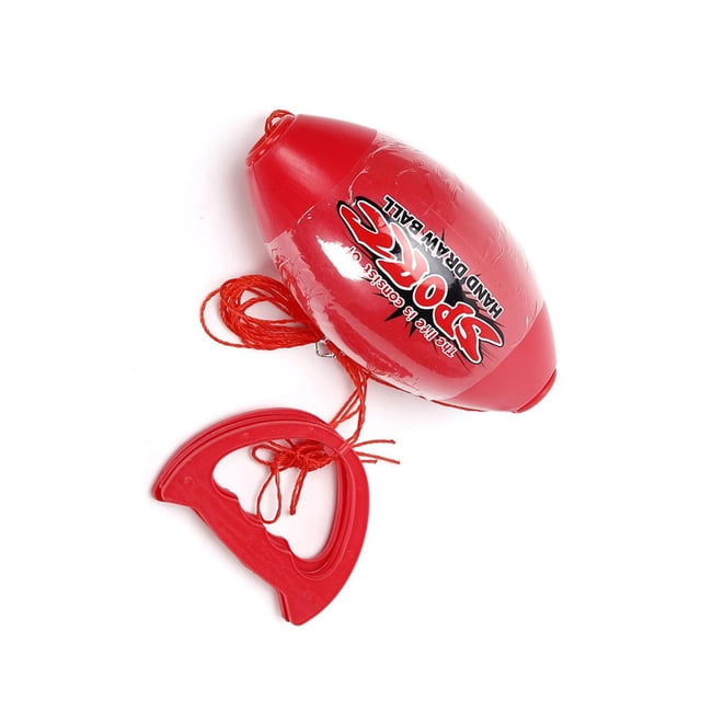 Juguetes al aire libre Yuarrent para niños pelotas de velocidad elásticas con mango rojo