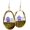 D, variant on Easter Egg Teardrop Drop Dangle Earrings for Women Jewelry Acrylic Colorful Handmade for Party Decoration Lightweight Holiday Happy Easter