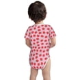 thumbnail image 6 of Rocae Hand Drawn Strawberry for Baby Climbing Clothes Soft Baby Romper for Active Infants Comfortable and Breathable Crawling Jumpsuit Unisex Baby Outfit 18 Months, 6 of 8
