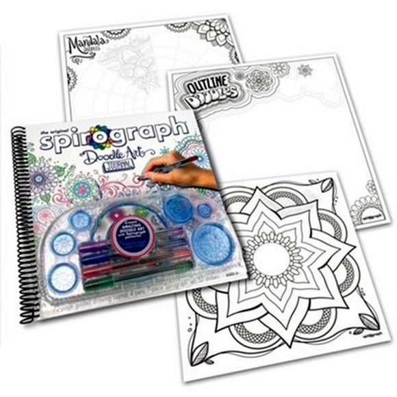 Kahootz - Spirographe - Doodle Art Journal