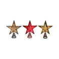thumbnail image 5 of Celebrations 49056A-71 8.5 in. Christmas Star Tree Topper  Assorted - pack of 6, 5 of 5