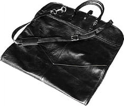 Scully Western Garment Bag Sierra Collection Leather Black 05_807_17