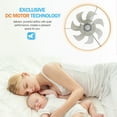 thumbnail image 5 of Oaks Aura 19.7” Integrated LED Low Profile Ceiling Fan with Remote Control and Dimmable Lighting, 5 of 8