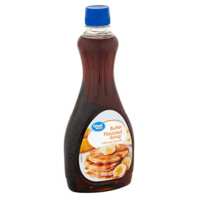 Great Value Butter Flavored Syrup, 24 fl oz
