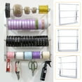 thumbnail image 2 of Thread Holder Organizer Wire Spool Rack Ribbons Roll Storage Sewing Tool Silver, 2 of 20