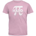 thumbnail image 1 of Pi Hard Light Pink Adult T-Shirt, 1 of 1