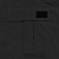 thumbnail image 5 of FRSASU Men's Casual Solid Color Corduroy Cargo Shorts Dress Short Pants Wide Leg Knee Length office Work Casual Bermuda Trousers with Pockets Black, 5 of 7