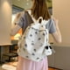thumbnail image 2 of Mochila pequeña para mujer y niña, bolso escolar elegante, informal, de nailon, resistente al agua Fivean unisex, 2 of 2