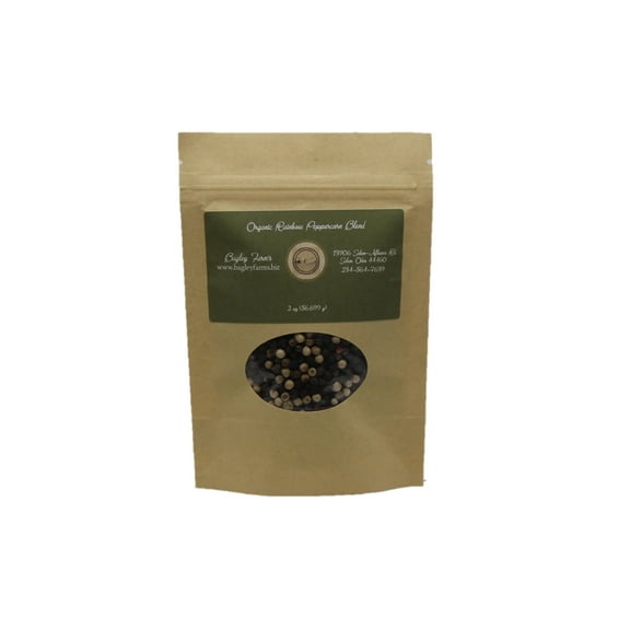 Organic Rainbow Peppercorn 3 oz