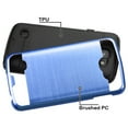 thumbnail image 2 of LG Spree / VS425 / K4 Hybrid Metal Brushed Shockproof Tough Case Cover, 2 of 3