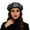 A-Black19, variant on Women Sequin Beret Hat Sparkly Adjustable Back Strap Hat Silid Color Lightweight Stylish Ladies Street Style Party Headwear