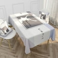 thumbnail image 1 of Jusqu'à 65 % de Rabais sur les Décorations de Noël SMihono Napperon Napperon Nappe Coton Lin, 1 of 2