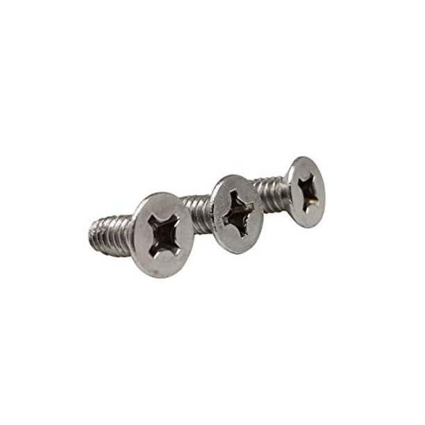 Hinge Outlet Satin Nickel Machine Screws for Door Hinges, 1024 Thread