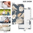 thumbnail image 3 of Dreamtimes Hand Towels Vintage Bird Floral Patterned 2 PCS, Cotton Bath Towel for Drying Face Hands Body Decorative Water Absorbent Lightweight Towels for Bathroom Ktichen Travel Gym,16"x28", 3 of 7