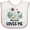 White and Pink, variant on Inktastic Zebra My Pops Loves Me Boys or Girls Baby Bib