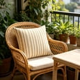 thumbnail image 5 of Throw Pillow Cover Boho Cushion Case, Digital Print Linen Look Soft Breathable Fabric, Hidden Zipper Removable Washable Fade Resistant Durable, for Sofa Couch Bed Living Room Home Decor Rustic Style, 5 of 6
