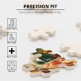 thumbnail image 4 of Jigsaw Puzzle 500 Pieces For Adults Cat And Pizza Formation Wooden Diy Families Toys Home Funny Wall Art Gift Puzzles  20.4 X 14.9 In, 4 of 7
