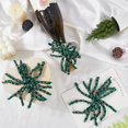 thumbnail image 3 of 8Pcs Curly Ribbon Bows Bulk Self-Adhesive Gift Bows Green Wrap Accessory, 3 of 9