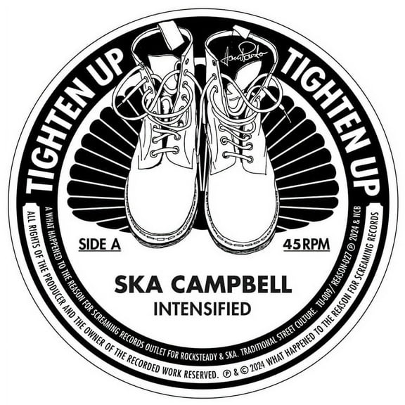 Intensified Ska Campbell (Black) (Vinyl Record) 7" Single