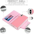 thumbnail image 4 of iphone 6 plus leather wallet case wide buckle separable pink case, 4 of 7